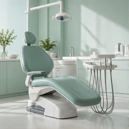 A calm, contemporary dental clinic interior